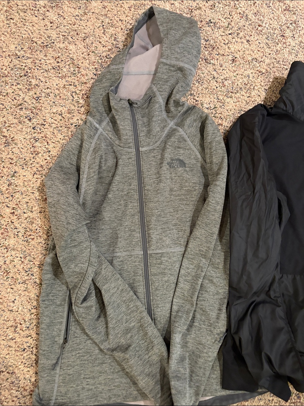 The North Face and Under Armor Women’s Zip Jackets Lot